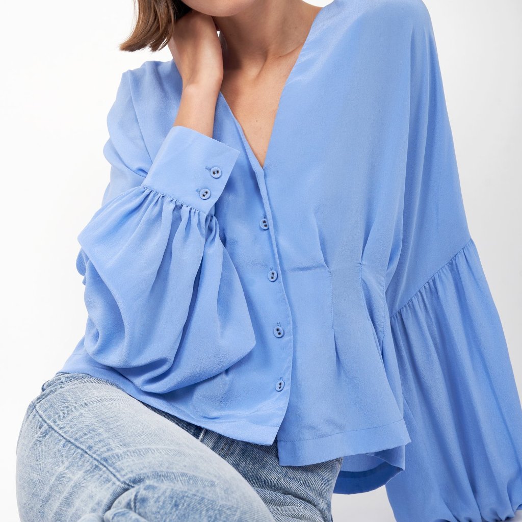 Joie Mayson Silk Top Blouse